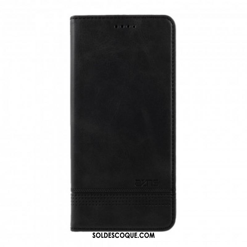 Flip Cover Samsung Galaxy S21 Plus 5G Style Cuir AZNS