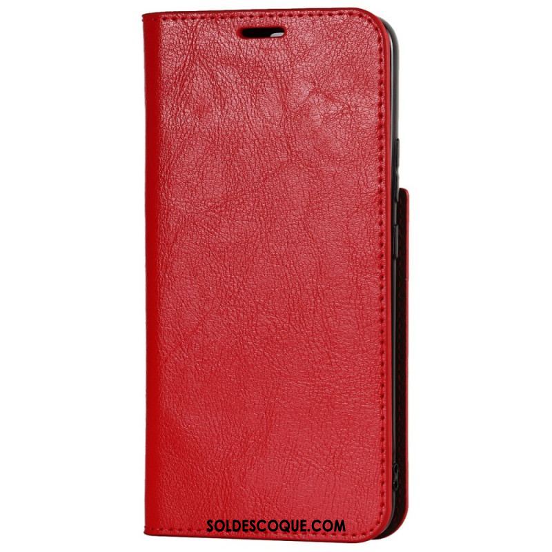 Flip Cover Samsung Galaxy S22 5G Cuir Véritable