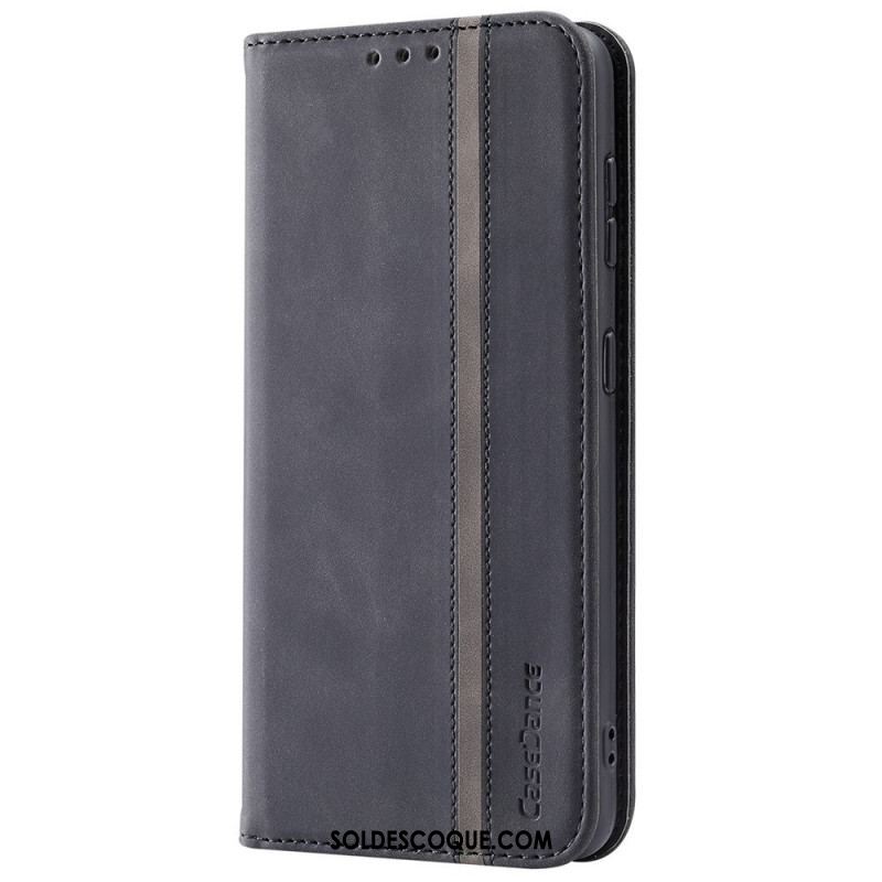 Flip Cover Samsung Galaxy S22 5G Simili Cuir CASEDANCE