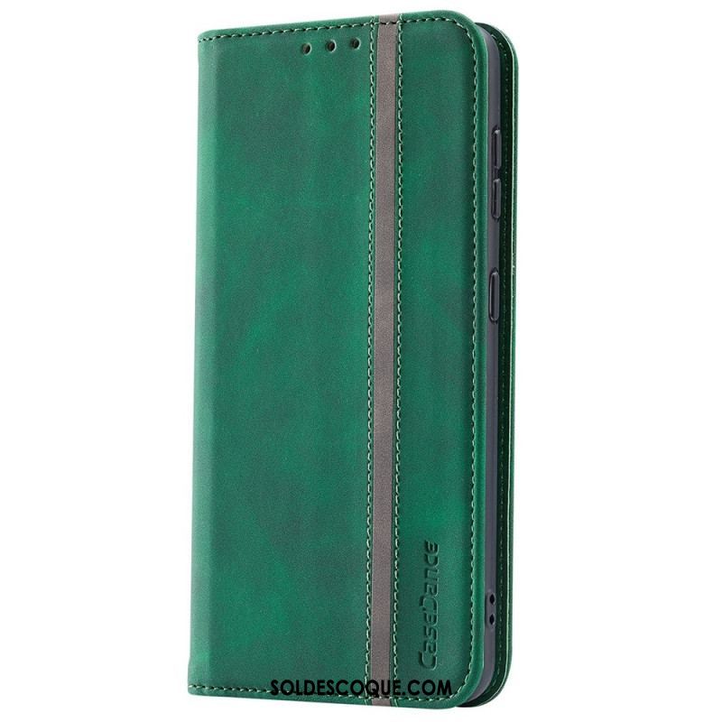 Flip Cover Samsung Galaxy S22 5G Simili Cuir CASEDANCE