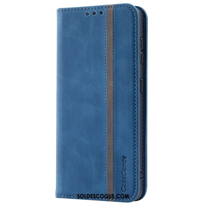 Flip Cover Samsung Galaxy S22 5G Simili Cuir CASEDANCE