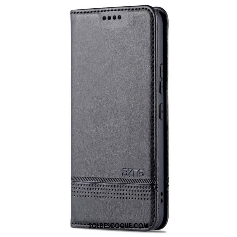 Flip Cover Samsung Galaxy S22 5G Style Cuir AZNS