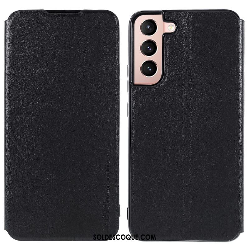 Flip Cover Samsung Galaxy S22 5G X- LEVEL Fib II Series