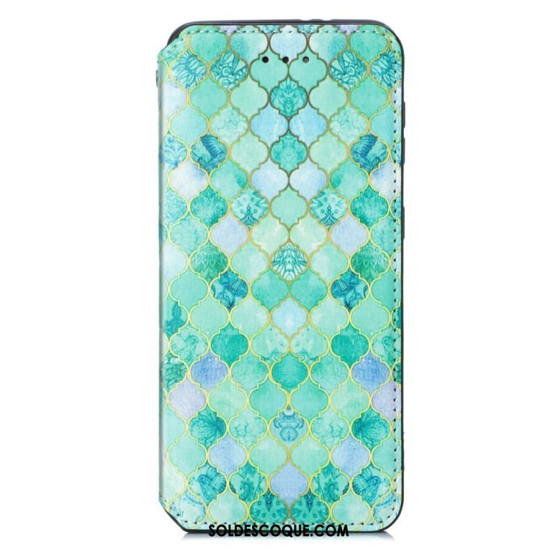 Flip Cover Samsung Galaxy S22 Plus 5G Design RFID Caseneo