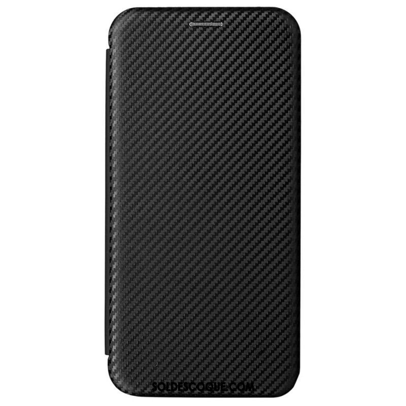 Flip Cover Samsung Galaxy S22 Plus 5G Fibre Carbone