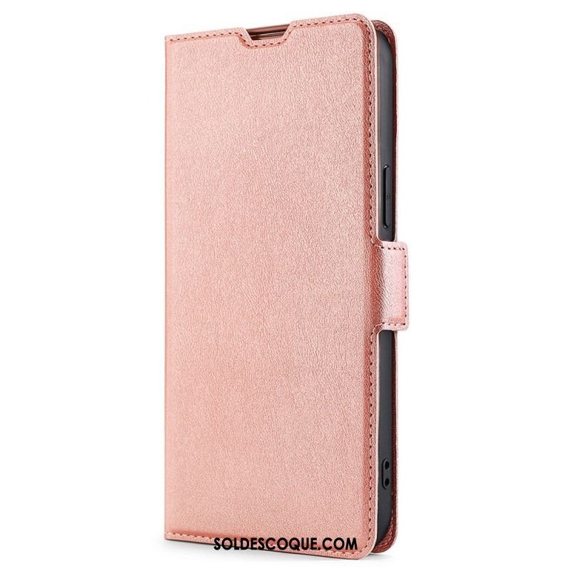 Flip Cover Samsung Galaxy S22 Ultra 5G Simili Cuir Classique