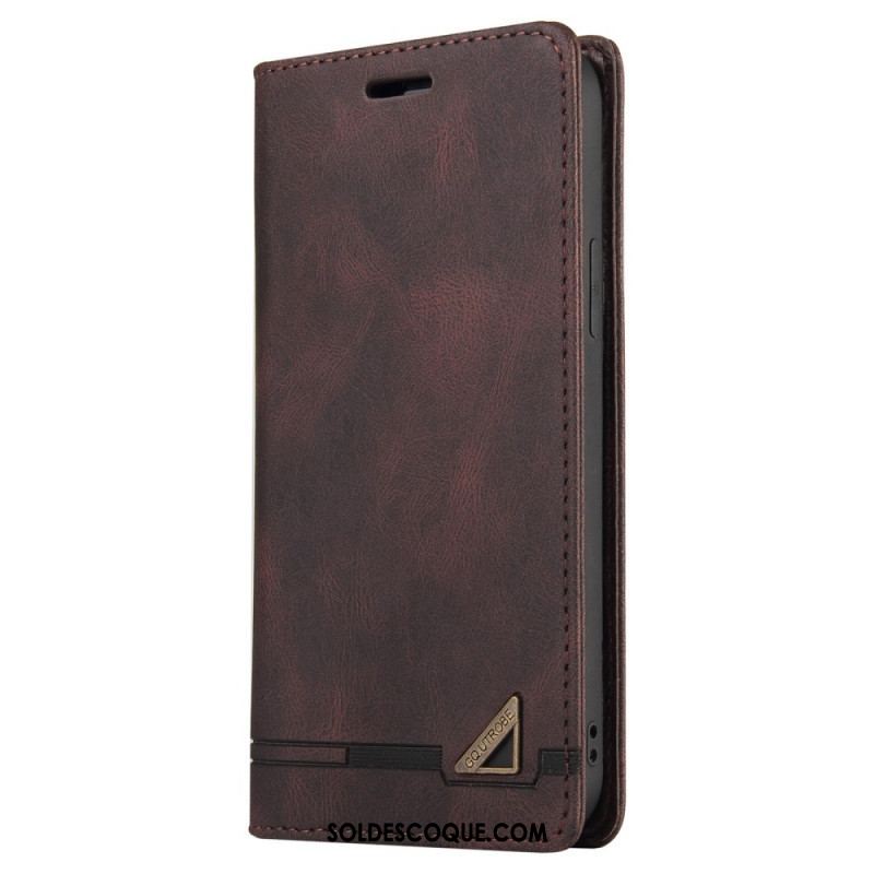 Flip Cover Samsung Galaxy S22 Ultra 5G Simili Cuir GQ.UTROBE