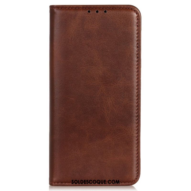 Flip Cover Samsung Galaxy S23 5G Cuir Fendu