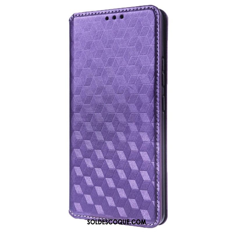 Flip Cover Samsung Galaxy S23 5G Motif 3D