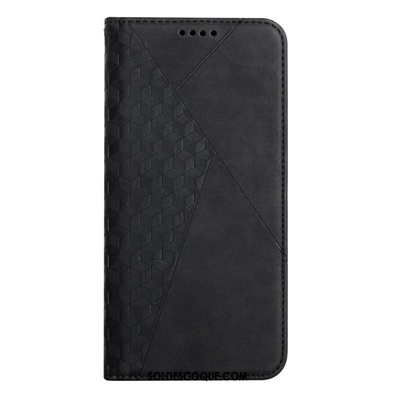 Flip Cover Samsung Galaxy S23 5G Style Cuir Motif 3D