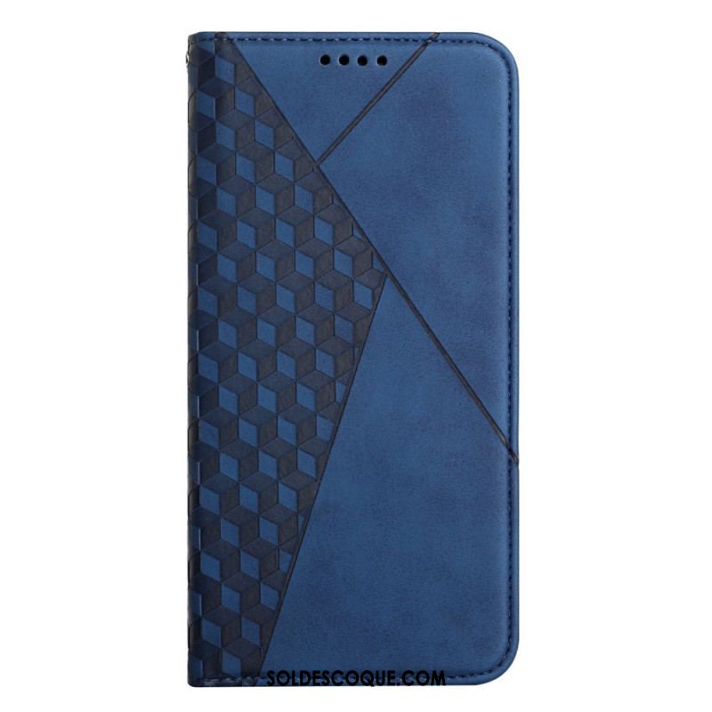 Flip Cover Samsung Galaxy S23 5G Style Cuir Motif 3D