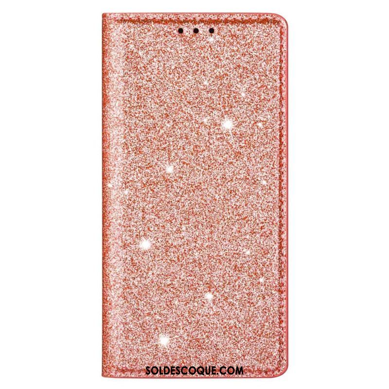 Flip Cover Samsung Galaxy S23 5G Style Paillettes