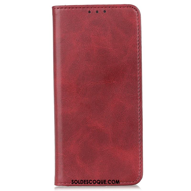 Flip Cover Samsung Galaxy S23 Plus 5G Cuir Fendu