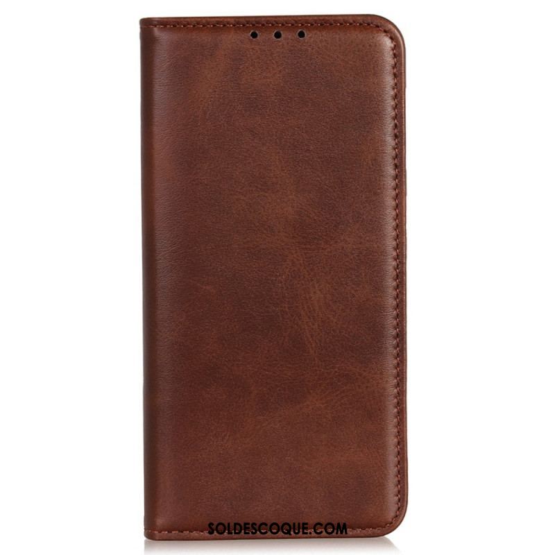 Flip Cover Samsung Galaxy S23 Plus 5G Cuir Fendu