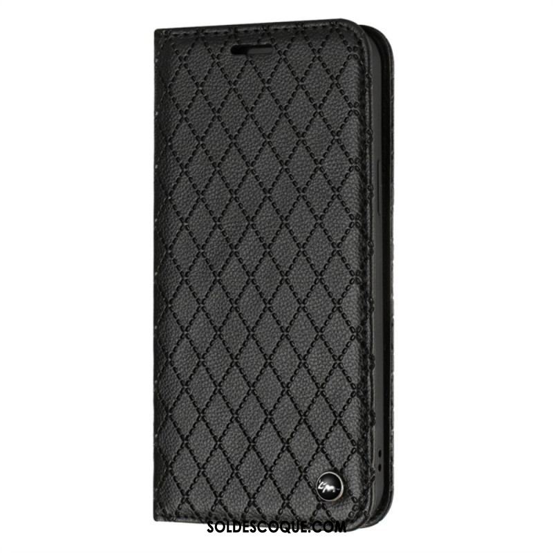 Flip Cover Samsung Galaxy S23 Ultra 5G Losanges RFID