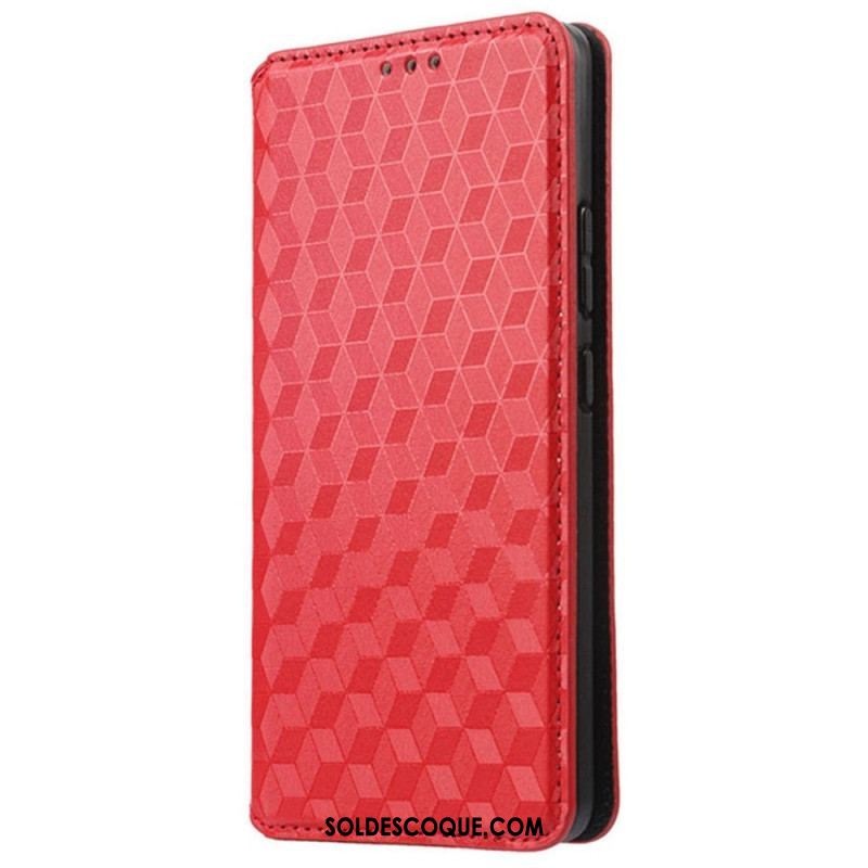 Flip Cover Samsung Galaxy S23 Ultra 5G Motif 3D