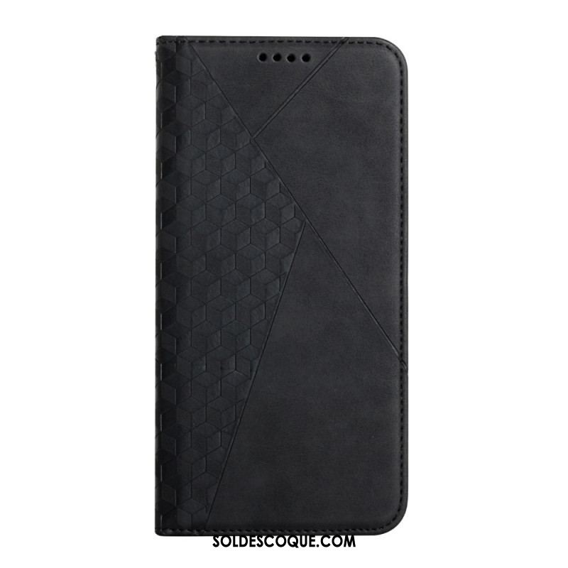 Flip Cover Samsung Galaxy S23 Ultra 5G Style Cuir Motif 3D