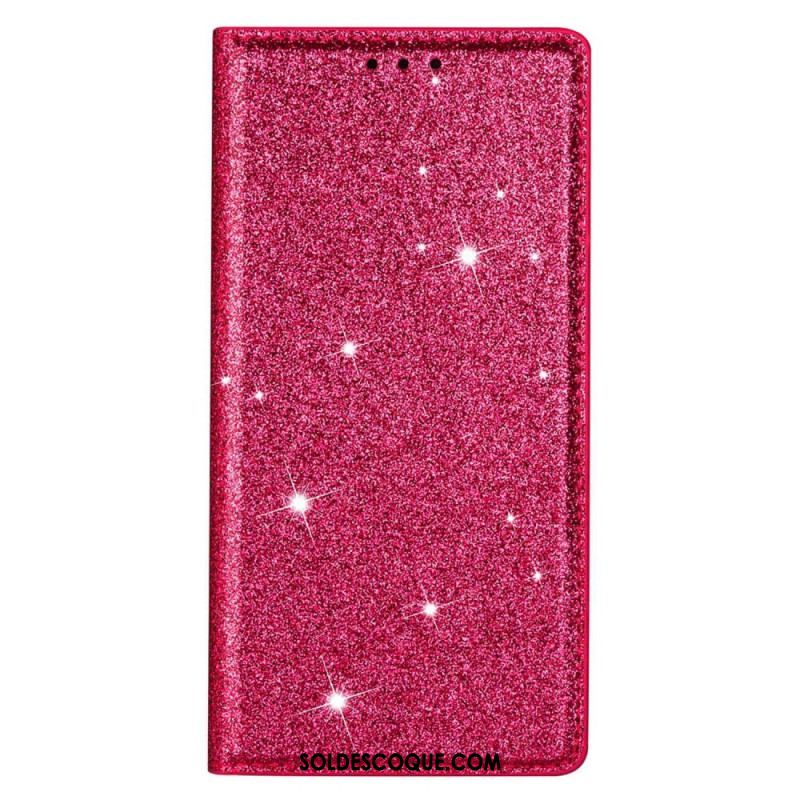 Flip Cover Samsung Galaxy S23 Ultra 5G Style Paillettes