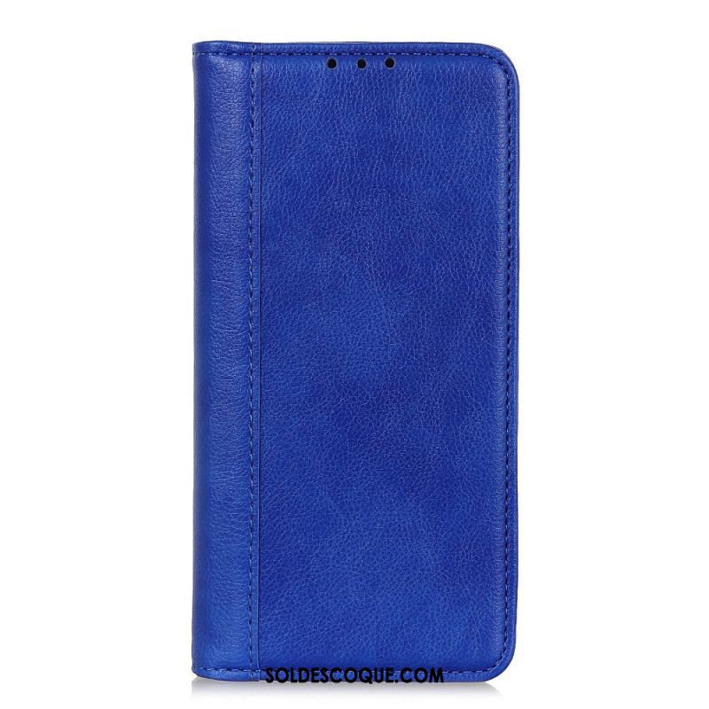 Flip Cover Sony Xperia 1 IV Cuir Fendu Classique