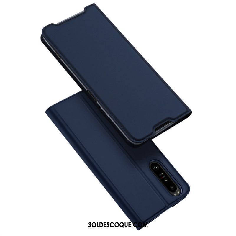 Flip Cover Sony Xperia 1 IV Skin Pro Series Dux Ducis