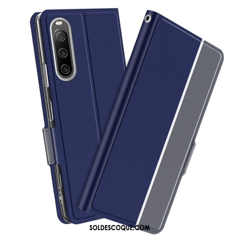 Flip Cover Sony Xperia 10 IV Bicolore BaiYu