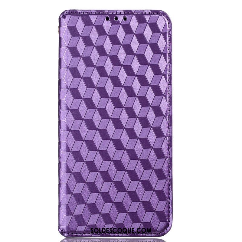 Flip Cover Sony Xperia 10 IV Cubes 3D