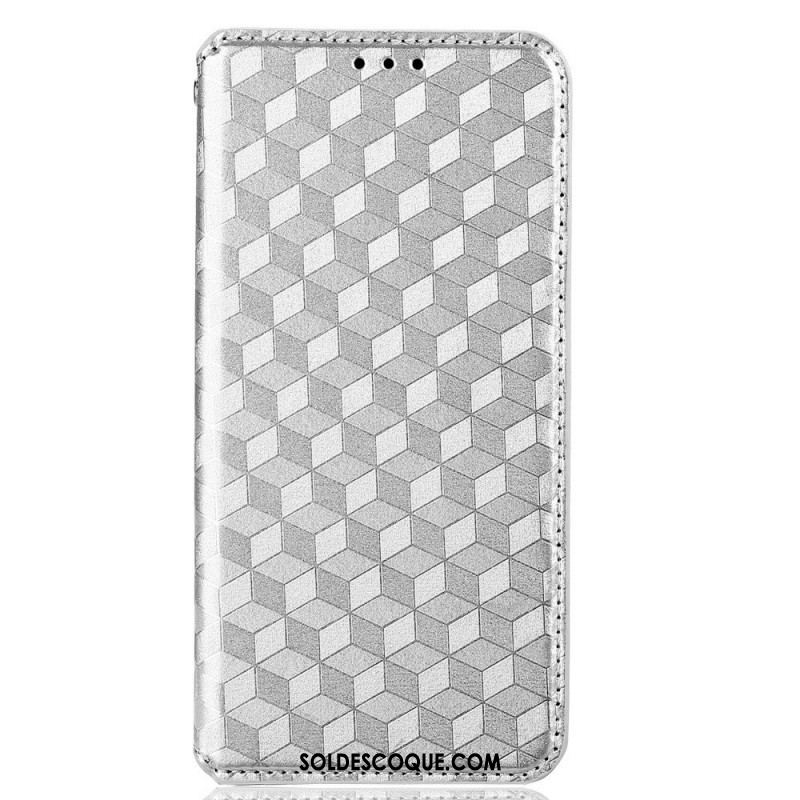 Flip Cover Sony Xperia 10 IV Cubes 3D