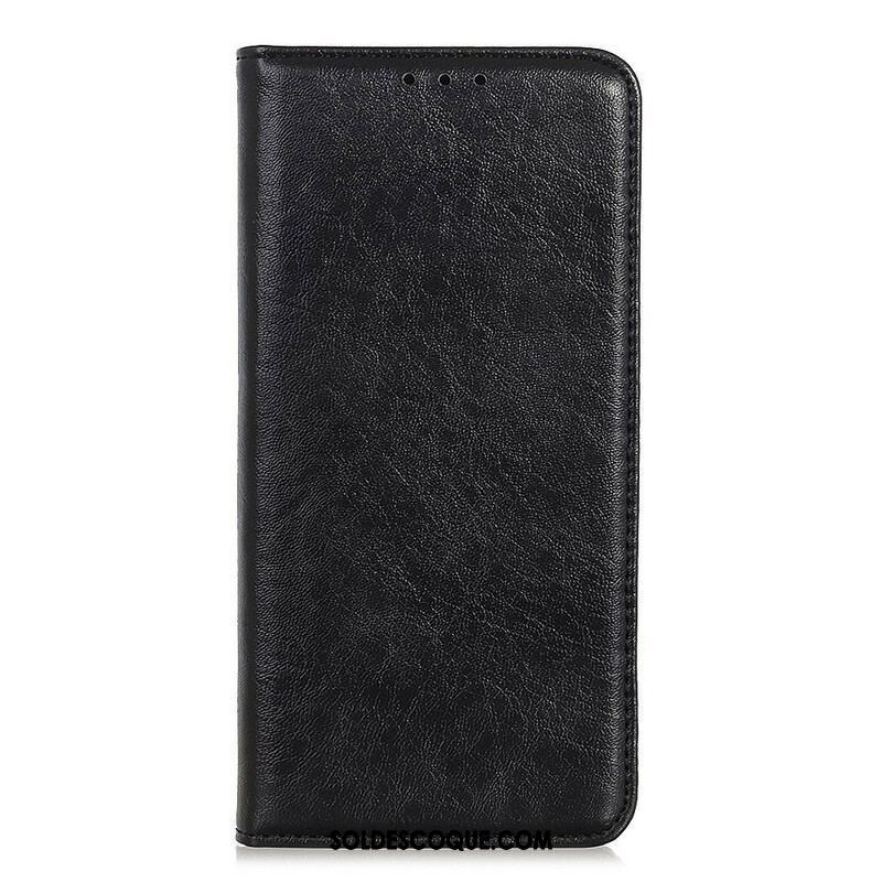 Flip Cover Sony Xperia 5 II Cuir Fendu Texturé