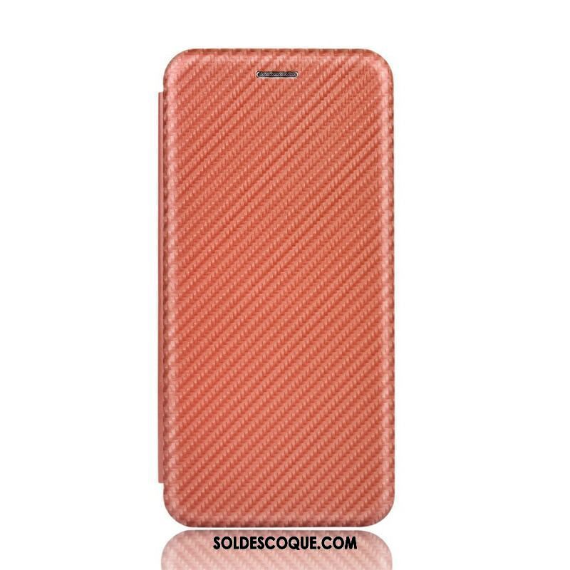 Flip Cover Sony Xperia 5 II Silicone Carbone Coloré