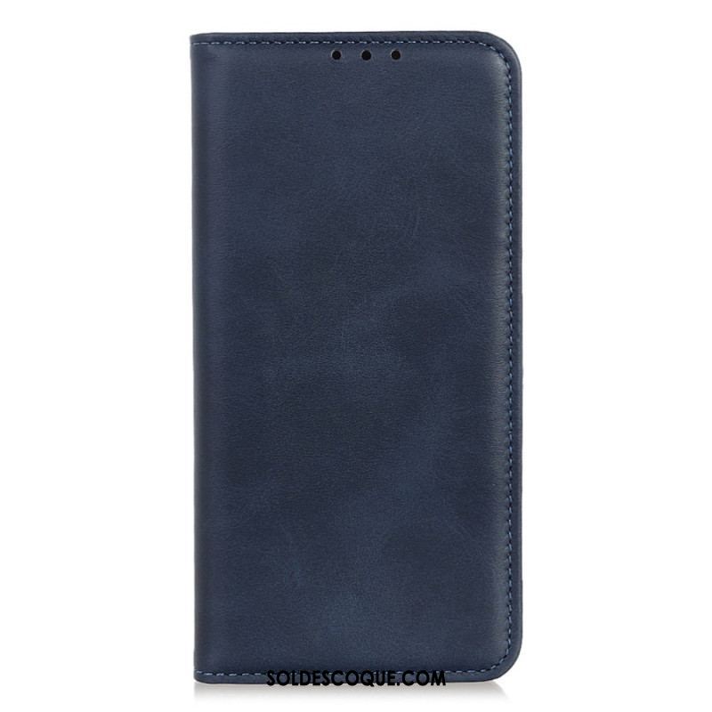 Flip Cover Sony Xperia 5 IV Cuir Fendu