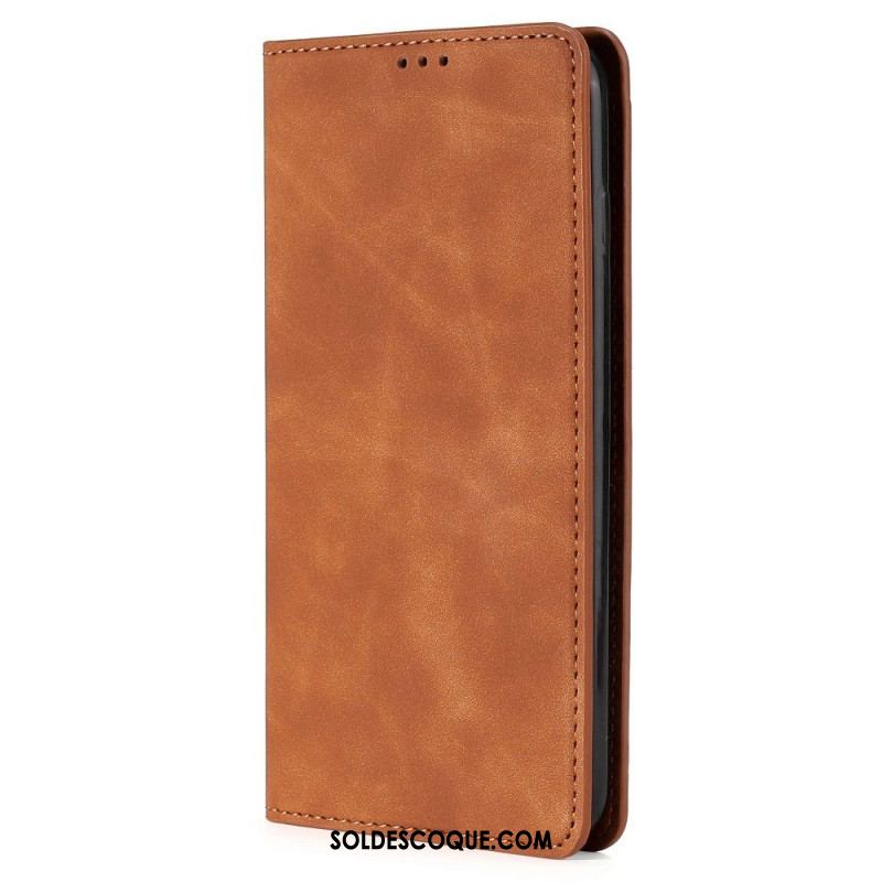 Flip Cover Sony Xperia 5 IV Simili Cuir Élégant