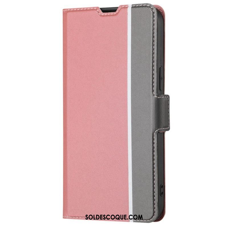 Flip Cover Sony Xperia 5 IV Ultra Fine Bicolore