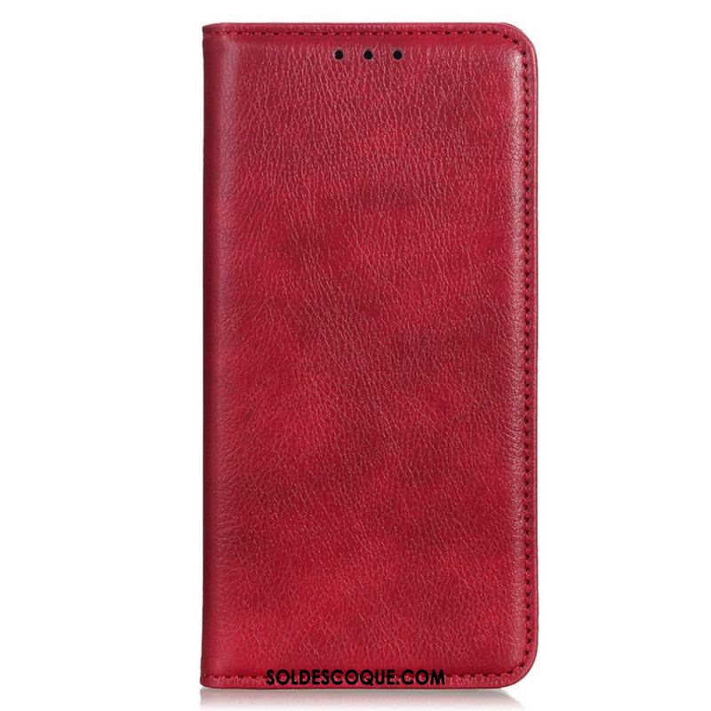 Flip Cover Sony Xperia Pro-I Cuir Litchi Fendu