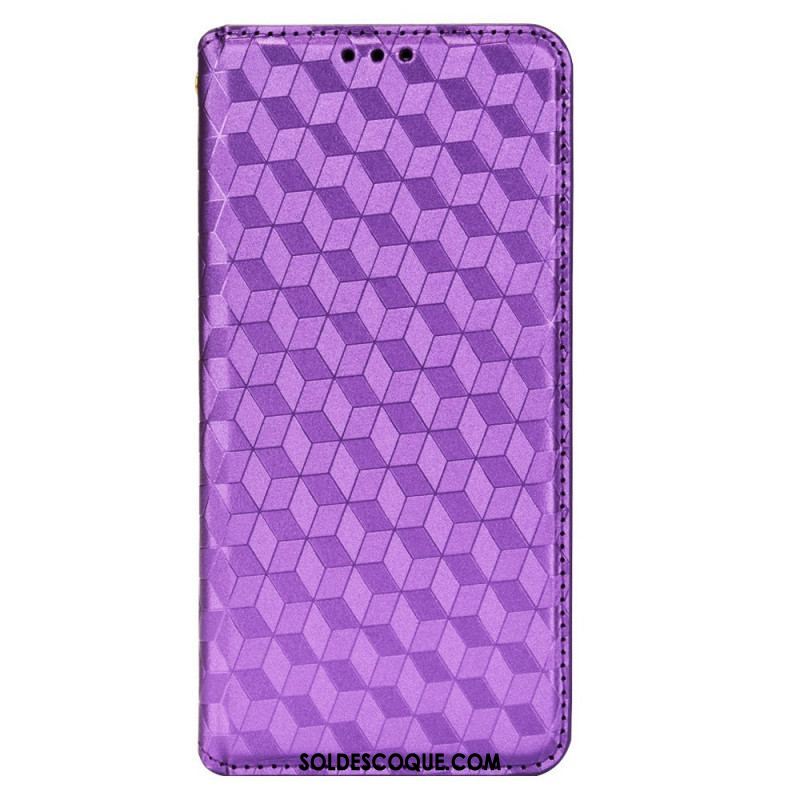 Flip Cover Sony Xperia Pro-I Effet Cuir Diamant