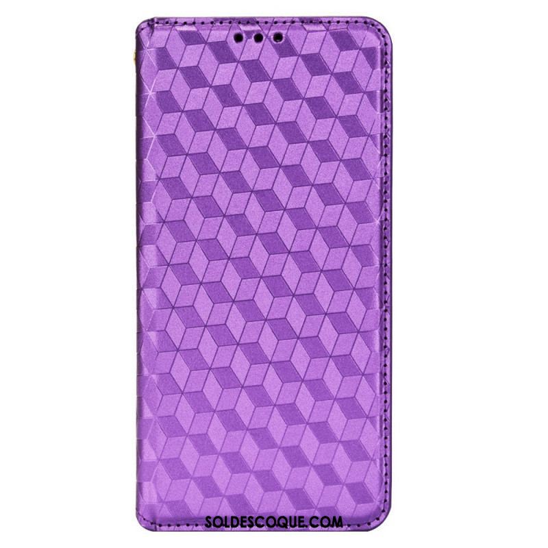 Flip Cover Sony Xperia Pro-I Effet Cuir Diamant