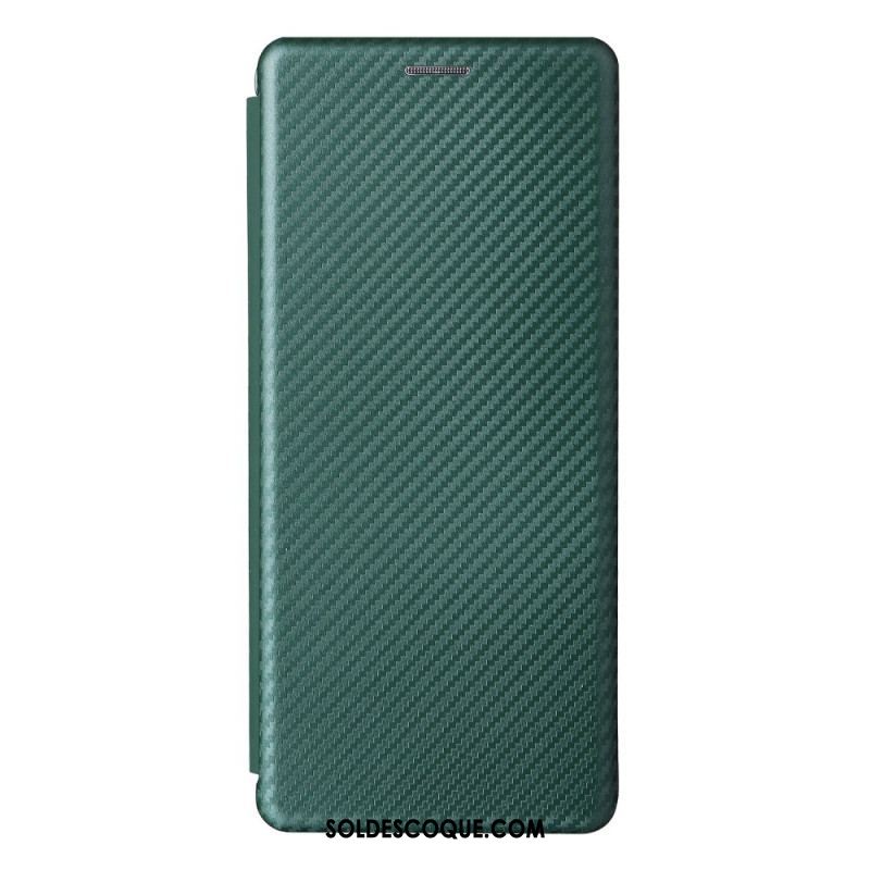 Flip Cover Sony Xperia Pro-I Fibre Carbone