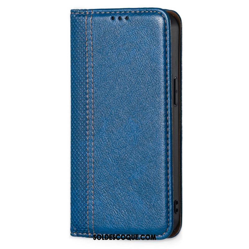 Flip Cover Xiaomi 12 Pro Effet Cuir Vintage