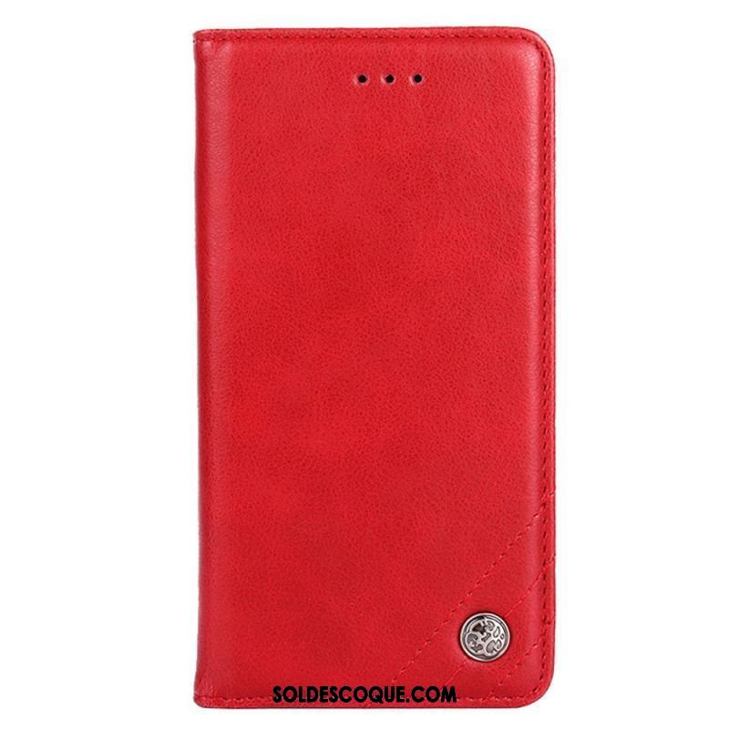 Flip Cover Xiaomi 12 Pro Style Cuir Rivet