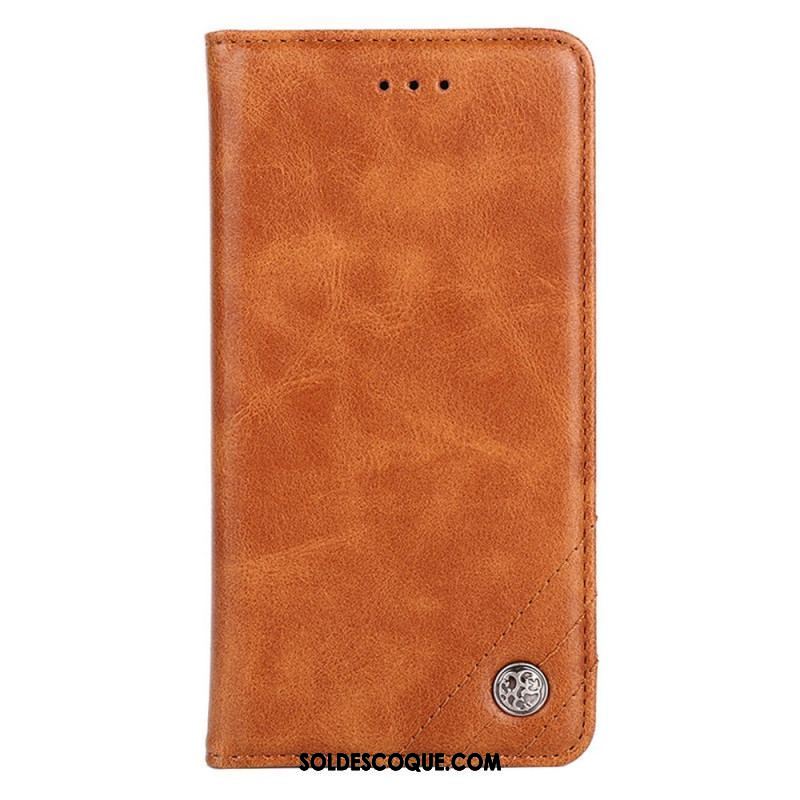 Flip Cover Xiaomi 12 Pro Style Cuir Rivet