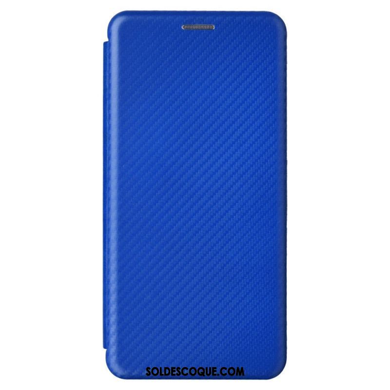 Flip Cover Xiaomi 13 Fibre Carbone Colorée