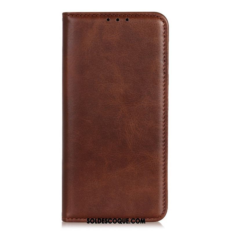 Flip Cover Xiaomi 13 Lite Cuir Fendu