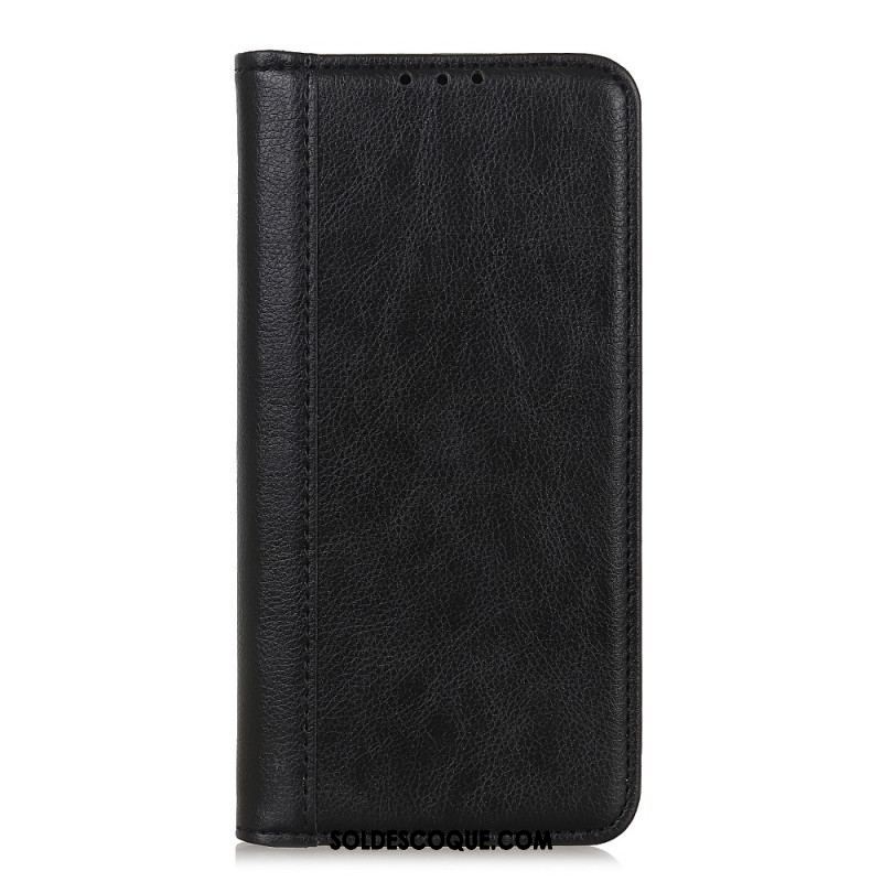 Flip Cover Xiaomi 13 Pro Version Colorée Cuir Fendu