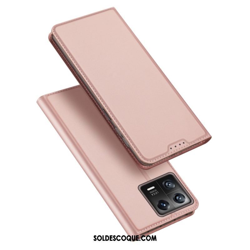 Flip Cover Xiaomi 13 Skin Pro DUX DUCIS