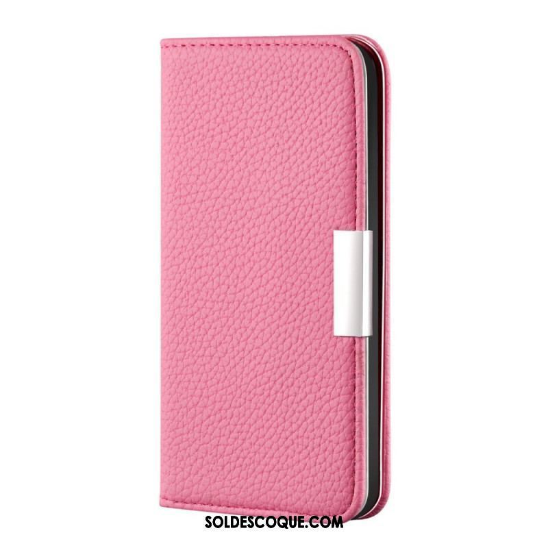 Flip Cover Xiaomi Redmi Note 10 Pro Simili Cuir Litchi Ultra Chic