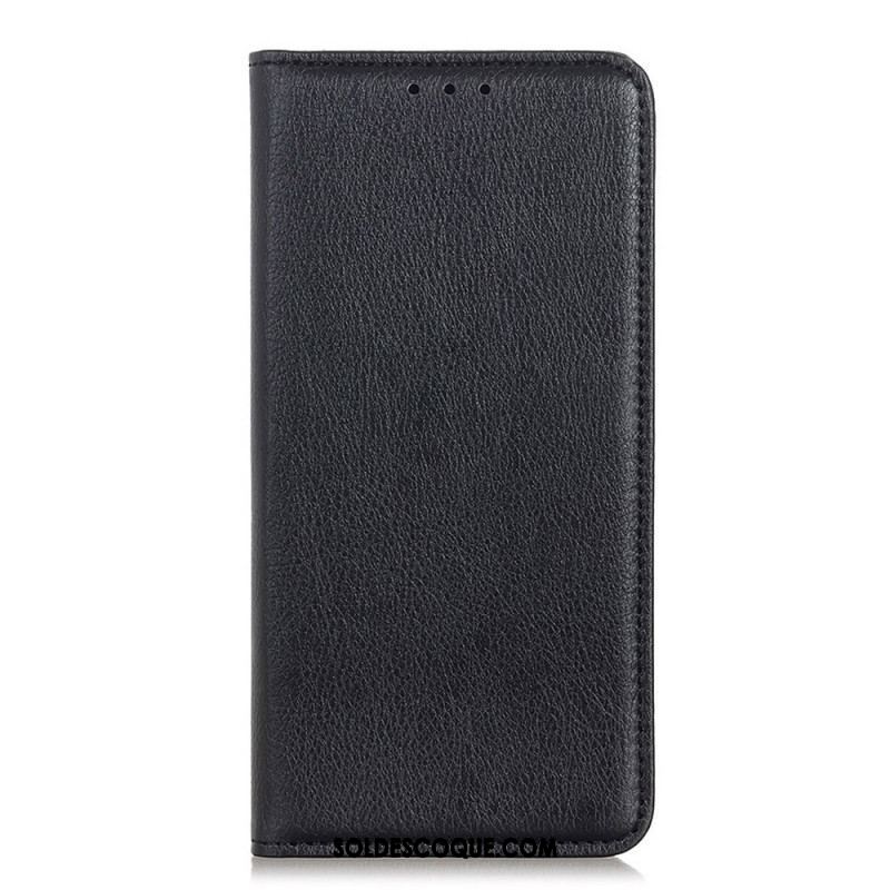 Flip Cover Xiaomi Redmi Note 11 / 11s  Cuir Litchi Fendu Texture