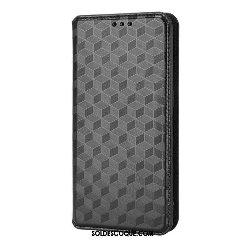 Flip Cover Xiaomi Redmi Note 11 / 11s Effet Cuir Diamant 3D