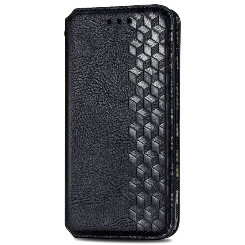 Flip Cover Xiaomi Redmi Note 11 / 11s Effet Cuir Texture Diamant