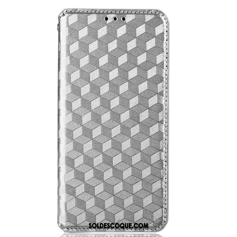 Flip Cover Xiaomi Redmi Note 11 Pro / Note 11 Pro 5G Effet Cuir Diamants 3D