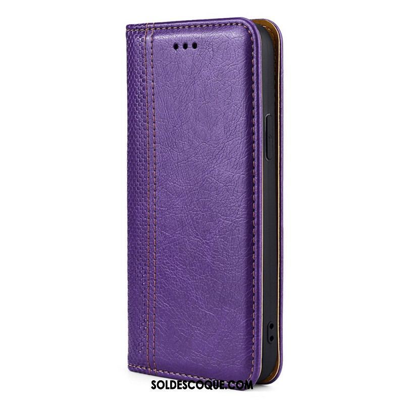 Flip Cover Xiaomi Redmi Note 11 Pro / Note 11 Pro 5G Effet Cuir Texturé