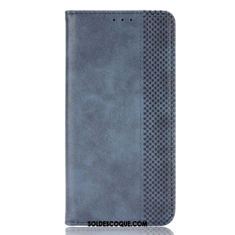 Flip Cover Xiaomi Redmi Note 11 Pro / Note 11 Pro 5G Effet Cuir Vintage Stylisé